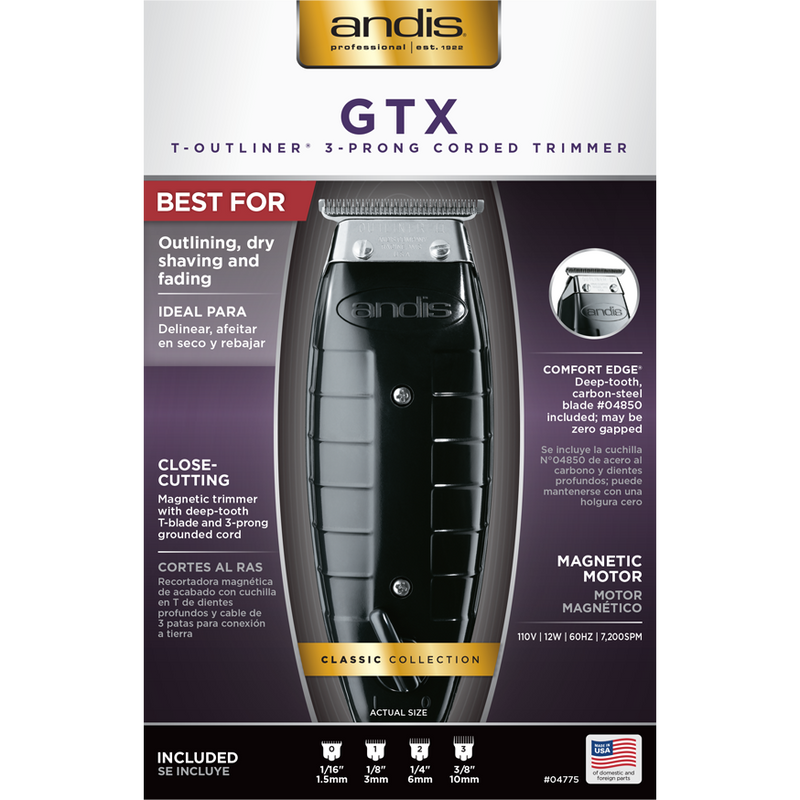 Andis GTX T-Outliner T-Blade Corded Trimmer
