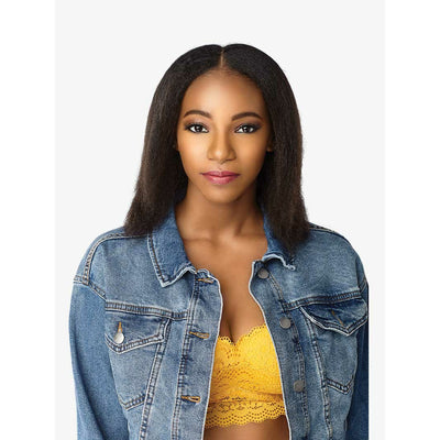 Sensationnel Textured Clip-Ins 100% Human Hair 1C Clique 18" (9 Pcs)