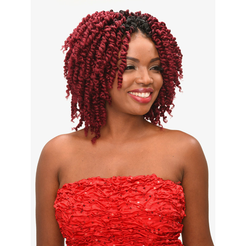 Realistic Ghana Twist Crochet Braid - 3X Passion Spring Twist 8"