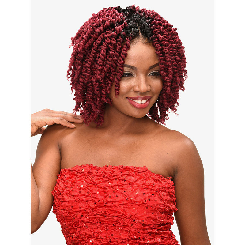 Realistic Ghana Twist Crochet Braid - 3X Passion Spring Twist 8"