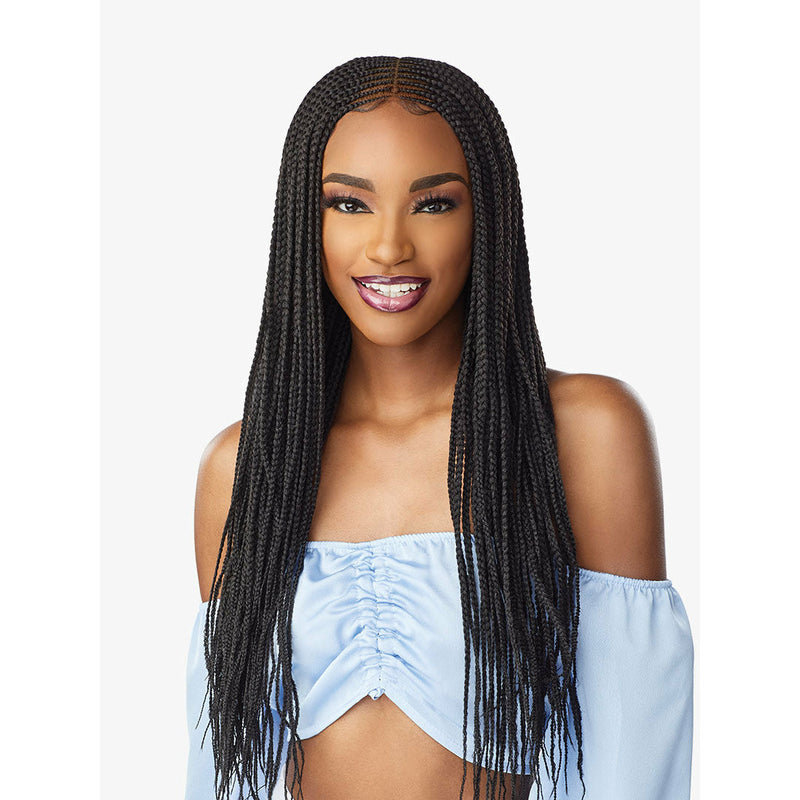 Cloud 9 Multi Parting Swiss Lace Wig - 4X5 Lace Parting - Center Part Feed In 28"