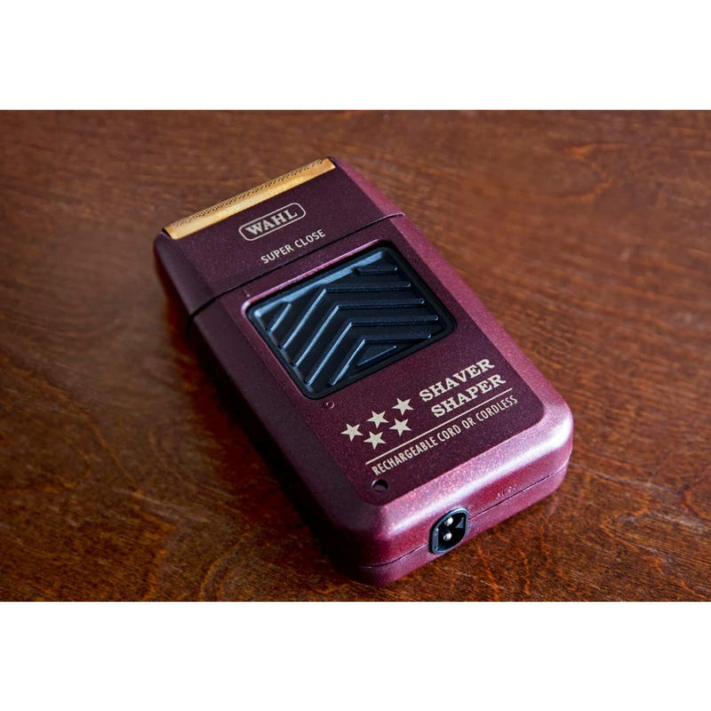 Wahl Professional 5 Star Series Bump-Free Gold Foil Cord/Cordless Shaver