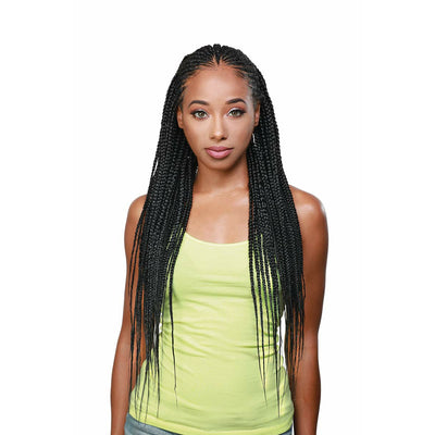 Zury 3X Pre-Stretched Fast Hollywood Braid - Colors Sombre 27 & 30, Burgundy (Qty. 37)