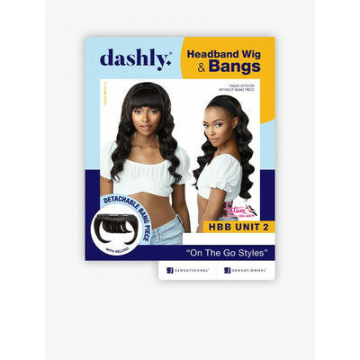 Sensationnel Dashly Headband Wig & Bangs - HBB Unit 2