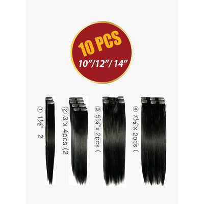Soprano 100% Indian Remi Human Hair Clip (10 Pcs)