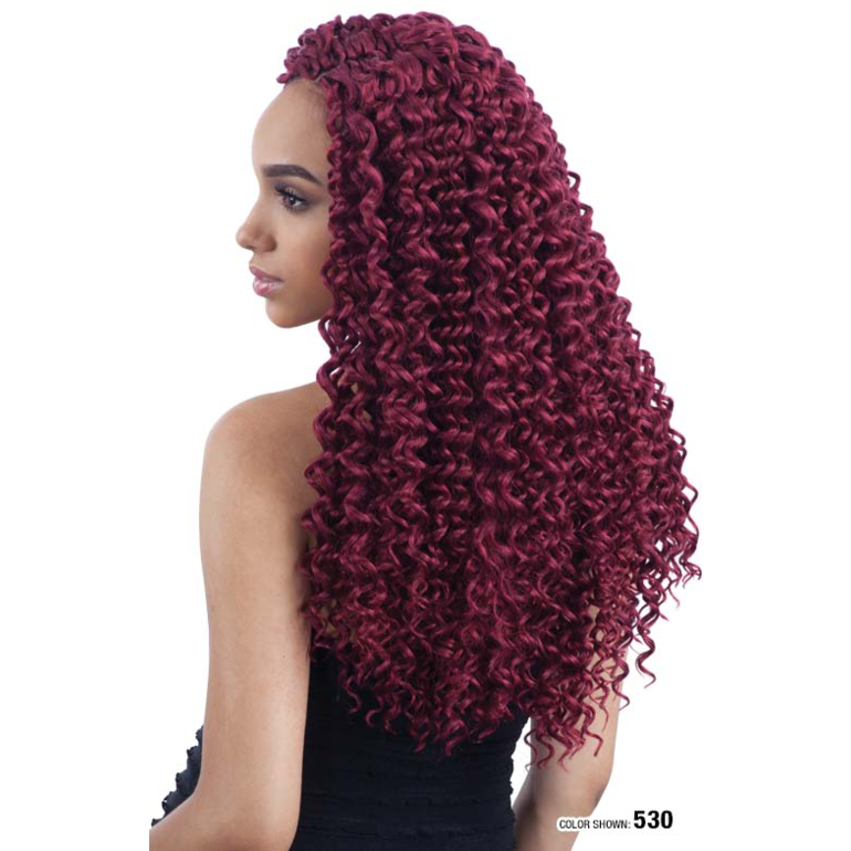 Shake-N-Go Freetress Beach Curl Crochet Braiding Hair