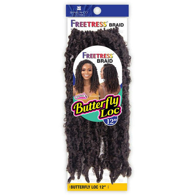 Shake-N-Go Freetress Butterfly Loc Crochet Braiding Hair 12"
