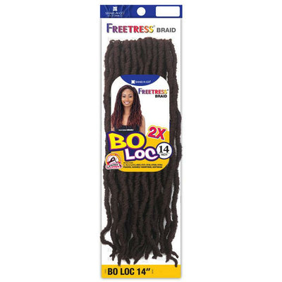 Shake-N-Go Freetress 2X Bo Loc Crochet Braiding Hair 14"