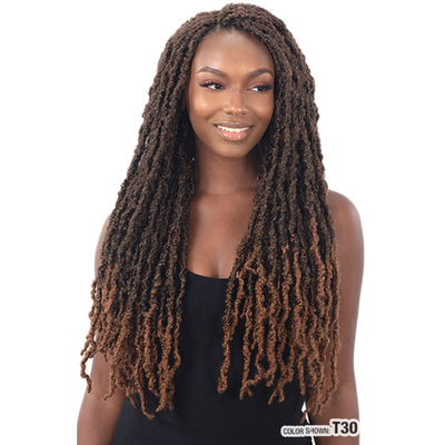 Shake-N-Go Freetress Distressed Loc Crochet Braiding Hair 22"