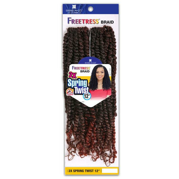 Shake-N-Go Freetress 2X Spring Twist Crochet Braiding Hair