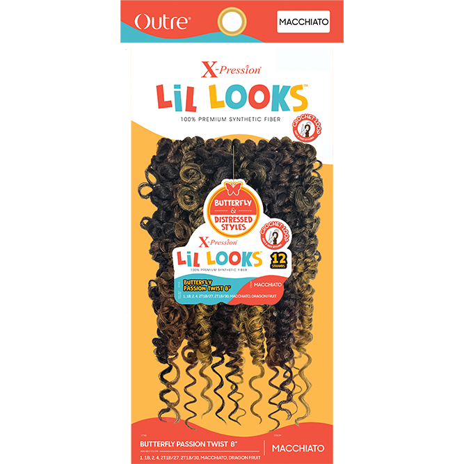 Outre 3X X-Pression Lil Looks Pre-Stretched Braid 8"