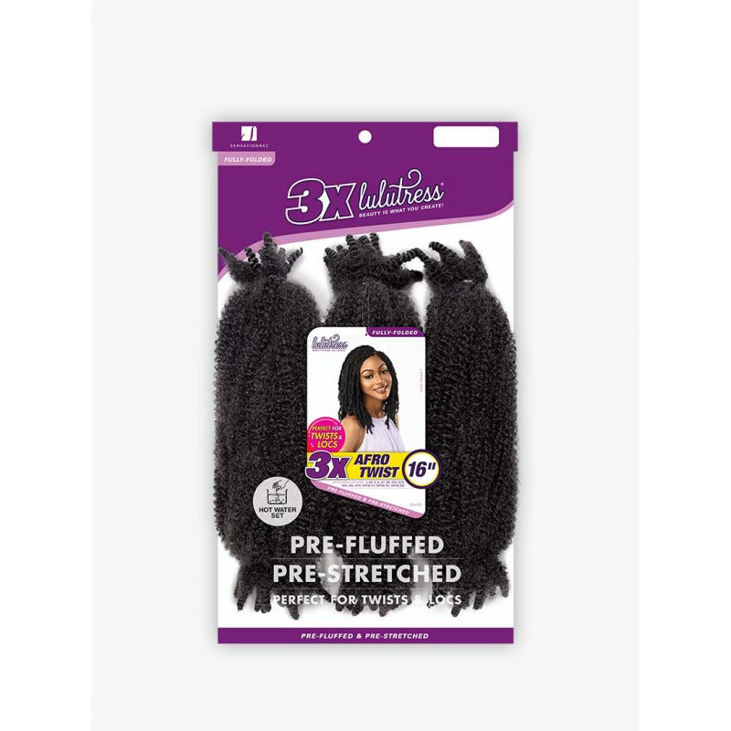 Sensationnel 3X Ruwa Pre-Stretched Braid - 3X Afro Twist 16"