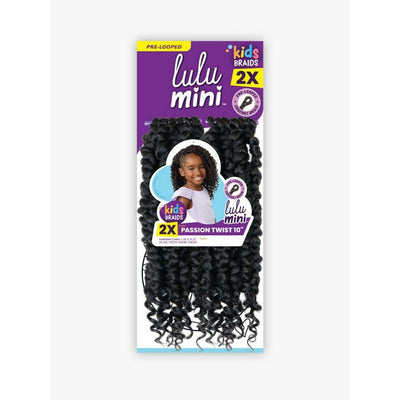 Sensationnel 2X Lulu Mini Passion Twist Kids Braid 10"