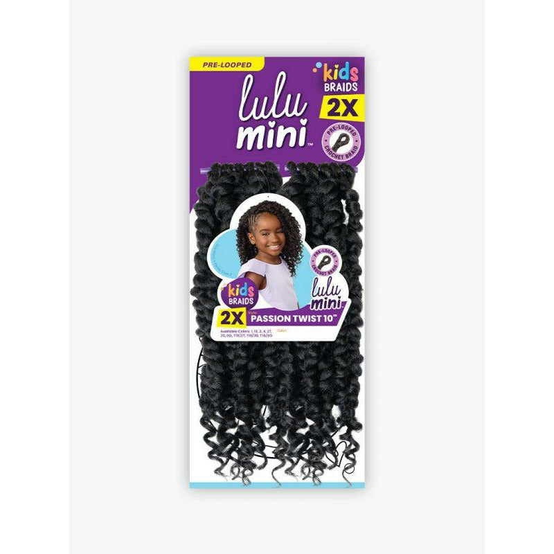 Sensationnel 2X Lulu Mini Passion Twist Kids Braid 10"