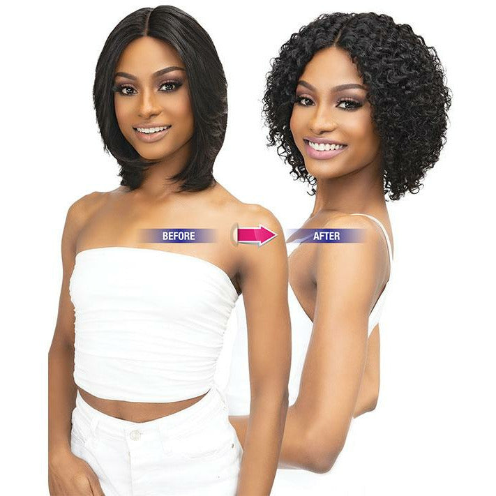 Janet Collection Luscious 100% Natural Virgin Remy Indian Lace Front Wig - Isla