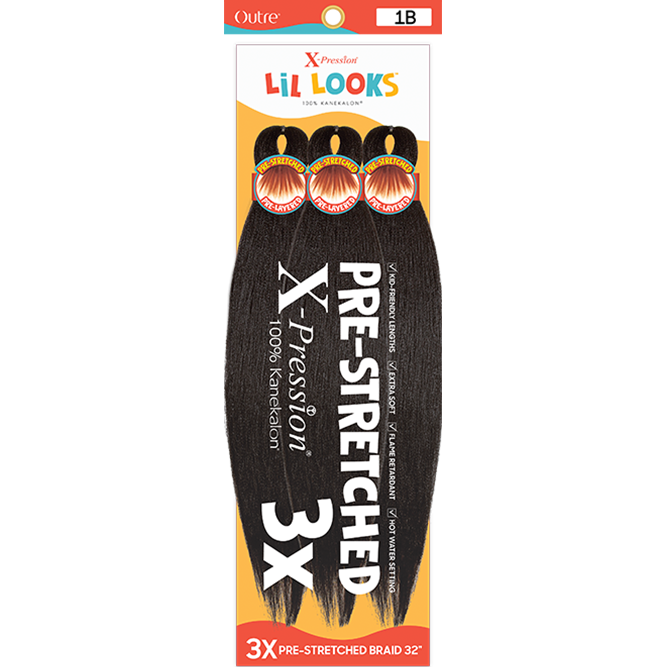 Outre 3X X-Pression Lil Looks Pre-Stretched Braid 32"