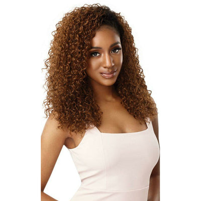 Outre Quick Weave Wet & Wavy Half Wig - Boho Curl 20"