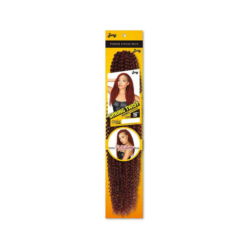Zury Premium African Spring Twist Crochet Braid 16"
