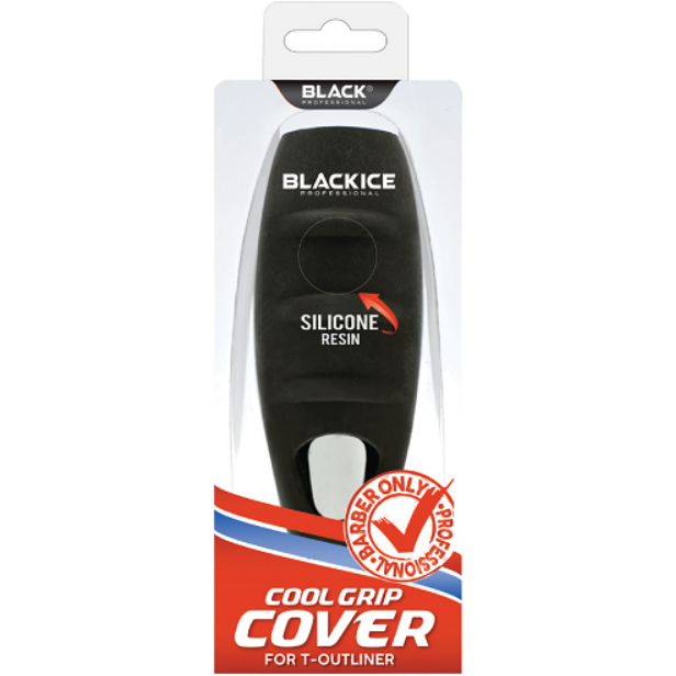 Black Professional Silicone Resin Cool Grip Cover For T-Outliner