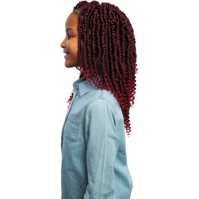 Mane Concept Afri Naptural 3X Pre-Stretched Kids Nomadik Twist Braid 10"
