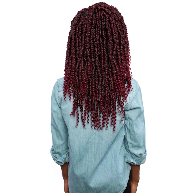 Mane Concept Afri Naptural 3X Pre-Stretched Kids Nomadik Twist Braid 10"