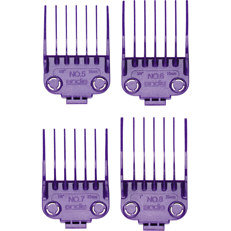 Andis Master Magnetic Comb Set - Large (4 Pcs)