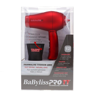 BaBylissPRO TT Tourmaline Titanium 1500 Fast Dryer