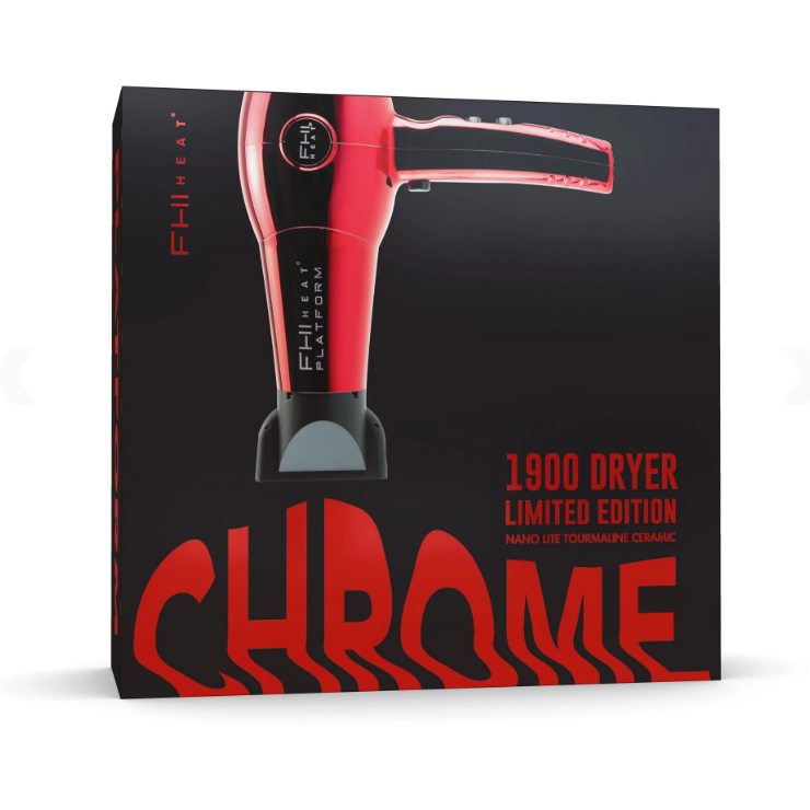 FHI Heat Platform Limited Edition 1900 Dryer - Red Chrome