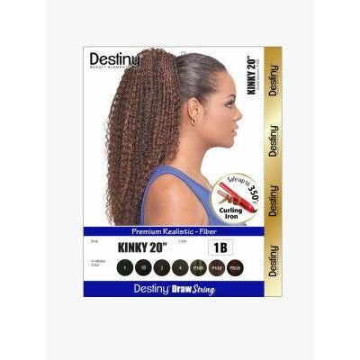 Beauty Elements Destiny Drawstring - KINKY 20"