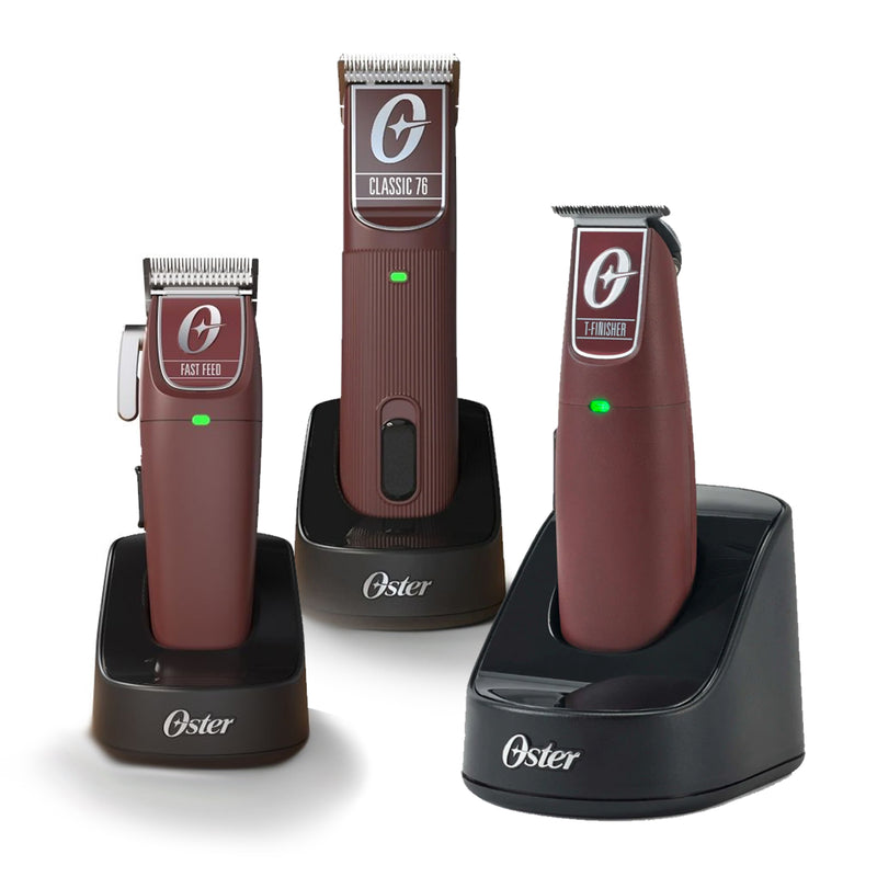 OSTER® Cordless Combo - Fast Feed® Clipper, OSTER 76 Clipper, Oster T-Finisher Trimmer