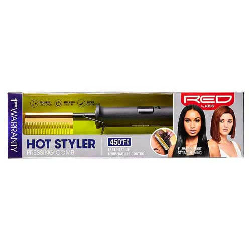 Red by Kiss Hot Styler Pressing Comb HC0150