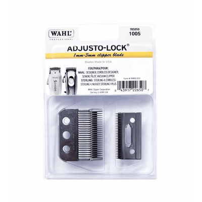 Wahl Adjusto-Lock 1mm-3mm Clipper Blade #1005, For Senior, Sterling 4, Nugget, Pilot, Vacuum Clipper