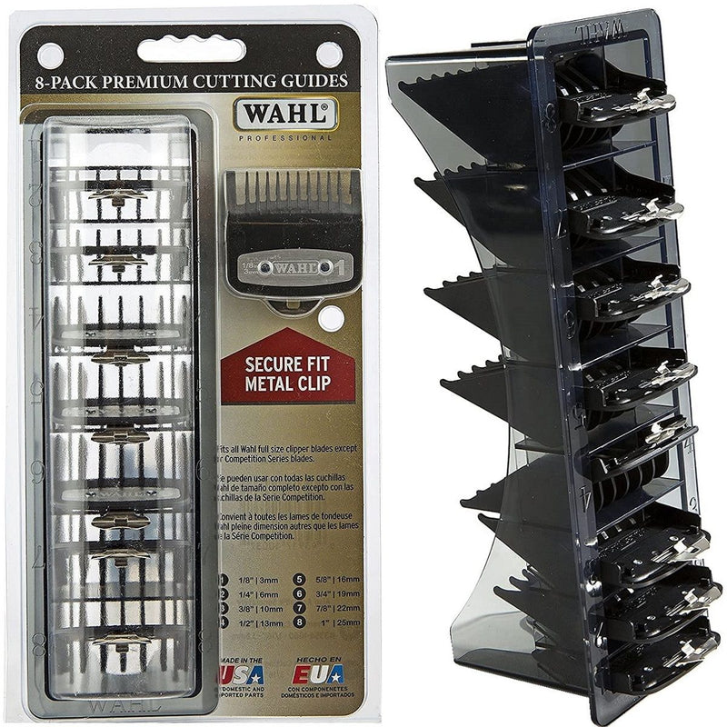 Wahl Professional 8-Pack Premium Cutting Guides