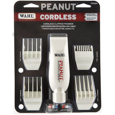 Wahl Peanut Cordless Clipper/Trimmer - White