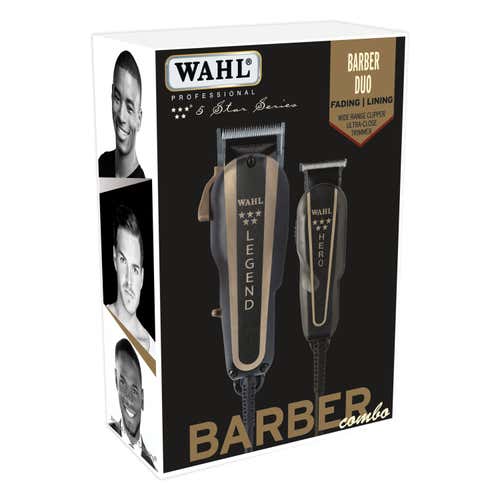 Wahl Professional 5 Star Combo Legend Clipper & Hero Trimmer